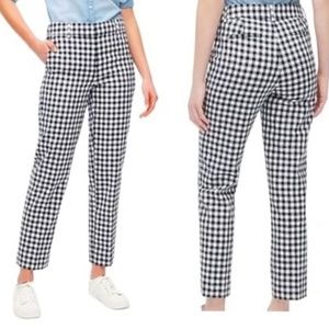 J.Crew Gingham Ankle Dress Pants